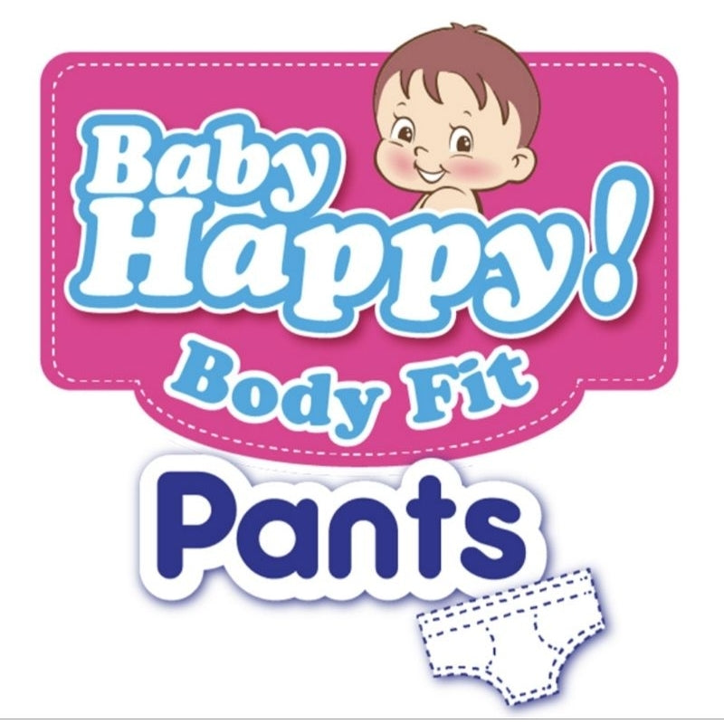 Baby Happy Body Fit Pants Popok Celana Bayi XXL 24 pcs