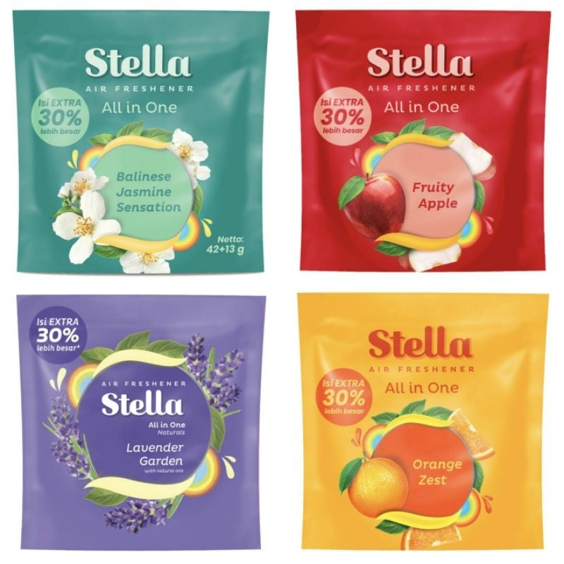 Stella Pengharum Ruangan Gantung 42 + 13 g
