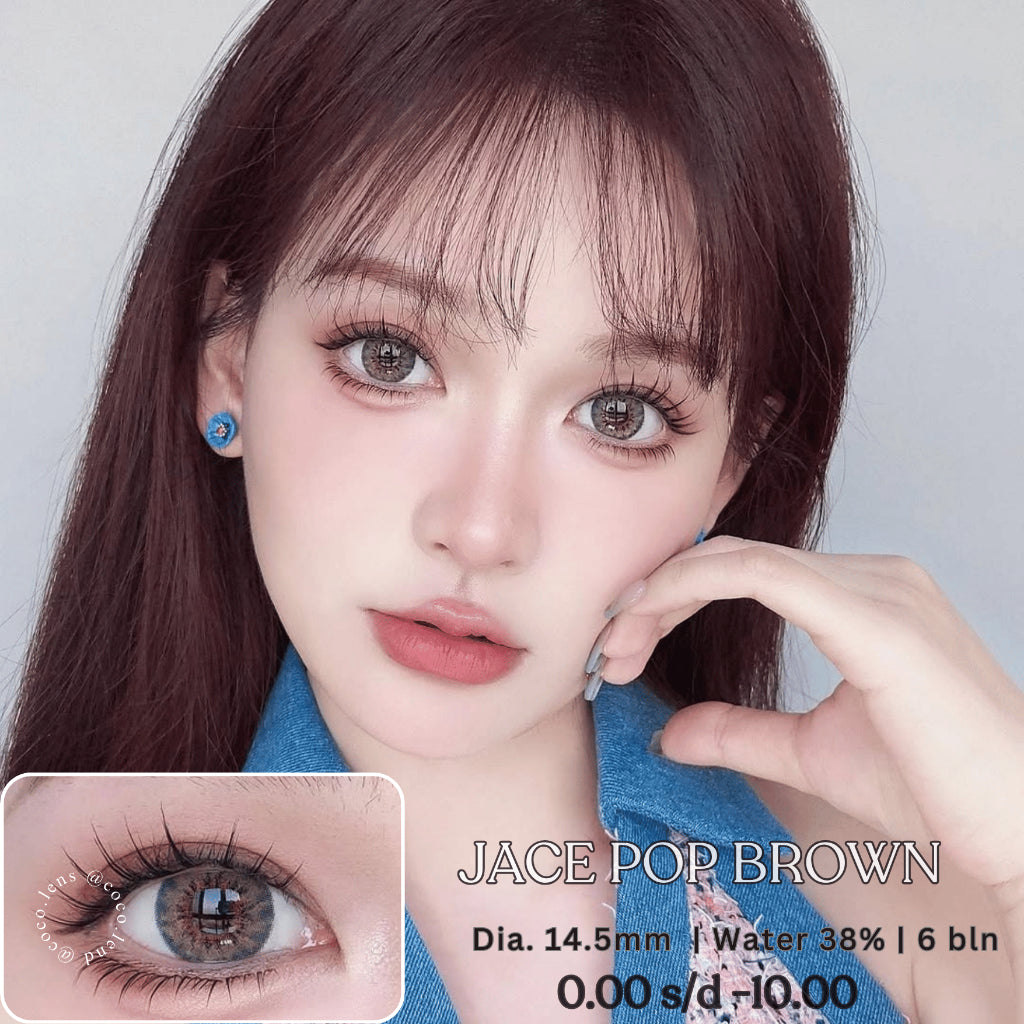 SOFTLENS TOPGEL JACE  EOS  NORMAL MINUS 0.00 s.d -10.00 Softlens Minus Tinggi Made in Korea Original