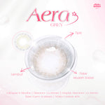 PINKRABBIT SOFTLENS AERA GREY - Normal, Minus 0.5 S/D 10.00 (1PCS/Sebelah) / Softlens / Soft Lens / Lensa Kontak / Soflen / Softlens normal minus / Lensa mata / Softlense #softlensnyaman #softlensnyamanbikincantik