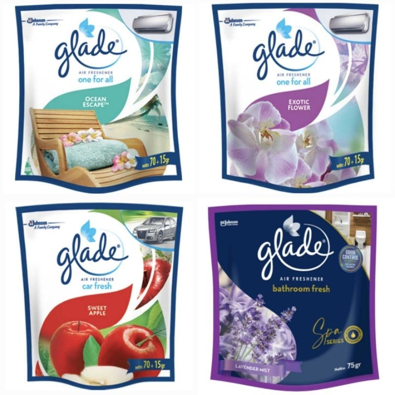 Glade Pengharum Ruangan Gantung 70g Ocean Escape