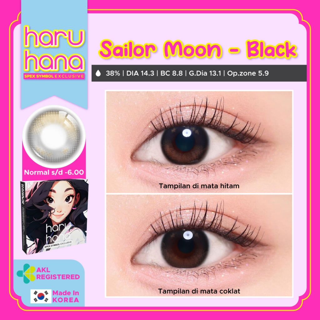 Softlens Spex Symbol HARUHANA Natural Series - Softlens Sailormoon - Softlens Megumi - Softlens Fuji
