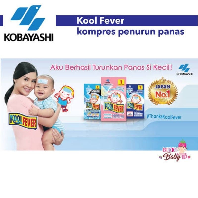 Koolfever Plester Kompres Demam 1 s