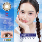 Exoticon Softlens - Exoticon Color - Exo Color Luv Grey | Luv Choco | Softlens Korea