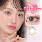 PINKRABBIT SOFTLENS YUPPIE NUDE BROWN - Normal, Minus 0.5 S/D 10.00 (1PCS/Sebelah)
