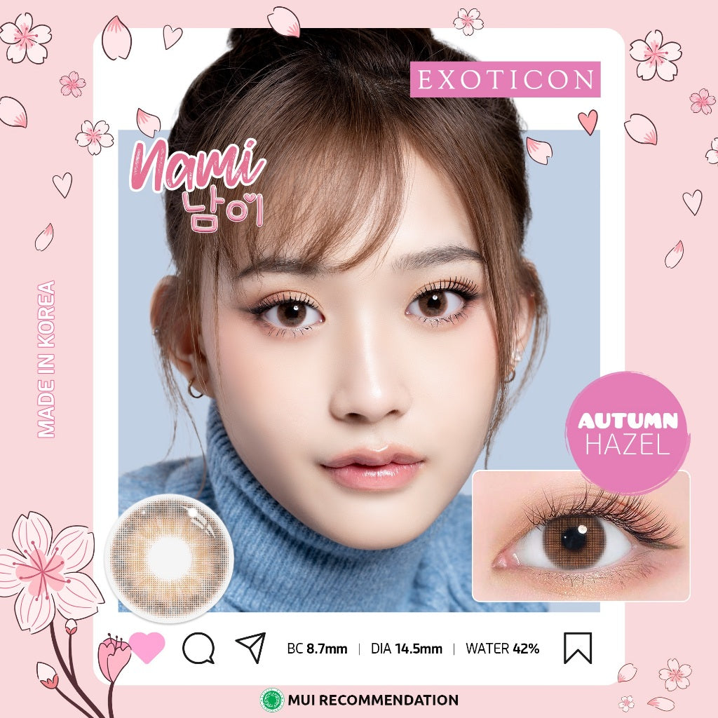 Exoticon Softlens Nami Series Winter | Summer | Spring | Autumn | Storm | Soflens Korea