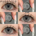 Eyeshare Softlens Blue Big Eyes 14.5mm 14.2mm 1Pasang Soft Lensa Kontak Soflen Blue
