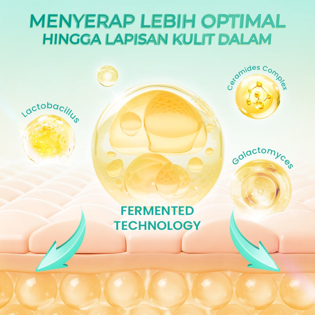 【BIG SIZE】Hanasui Ceramide Probiotics Moisturizer Gel 100ml - Pelembab Ringan Lembap Perbaiki Skin Barrier dan Mencerahkan