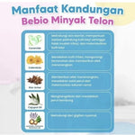 Bebio Minyak Telon Plus Ceramide Bayi 60 ml