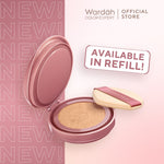 [New Shades!] WARDAH Refill Colorfit Perfect Glow Cushion normal Healthy-Glow Finish foundation bbcream with Centella Asiatica - Cushion Miskah Tahan Lama dengan Bedak - Makeup