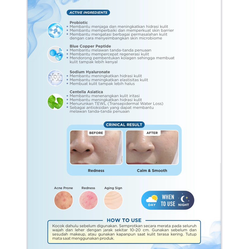 NEW! MS GLOW FACE MIST