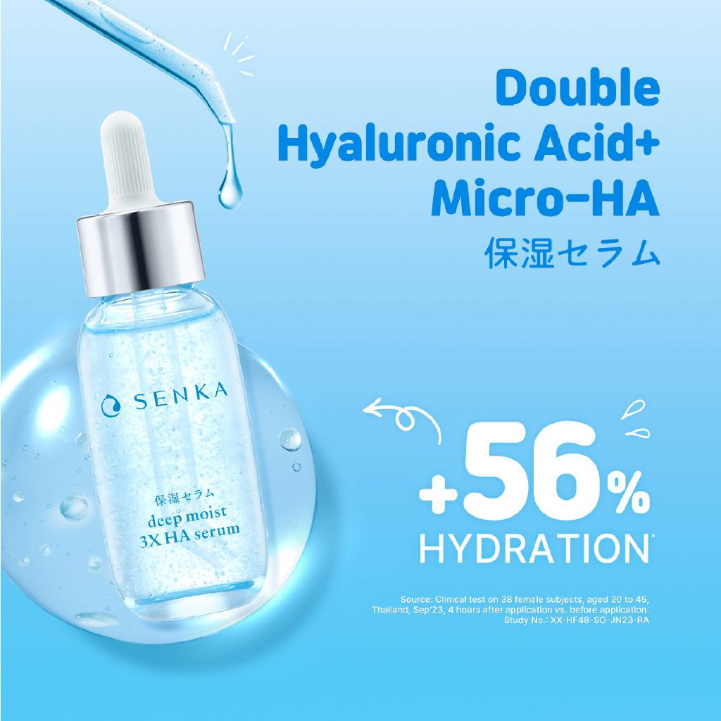 SENKA Deep Moist 3X HA Serum 30ml