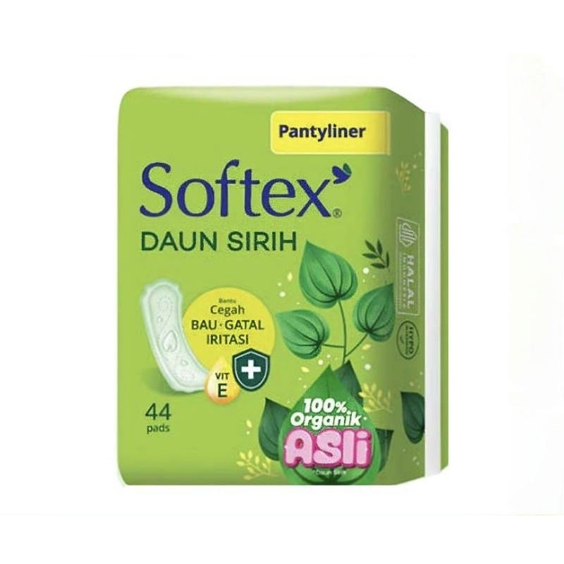 Softex Daun Sirih Pantyliner 15 cm 44 pcs
