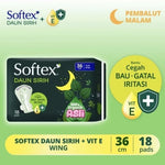 Softex Daun Sirih Pembalut Wanita Wing 36 cm 18 pcs