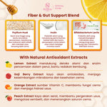 Noera Paket 2 Box Fibery Honey & Lemon | Bundling Fiber & Probiotics Drink | Minuman Serat Rasa Buah
