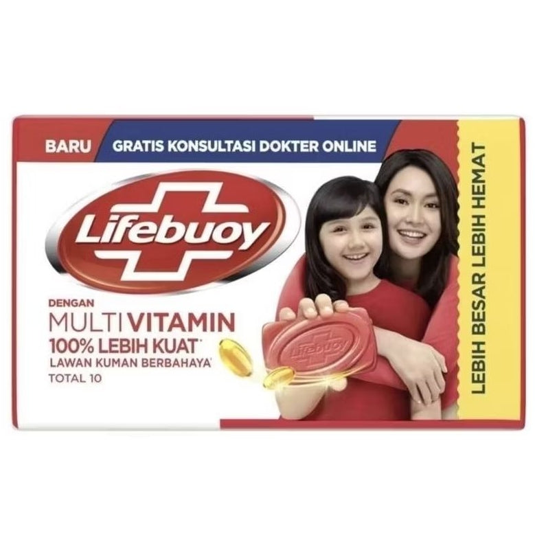 Lifebuoy Sabun Mandi Batang Anti Bakteri Total 10 100 g