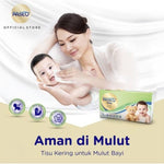 Paseo Baby Tisu Wajah Bayi Pure Soft 130 s