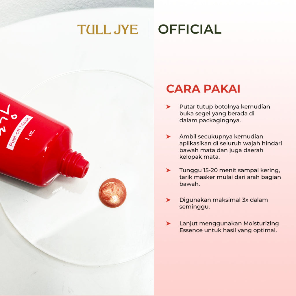Tull Jye Peel Off Mask (Red - Nutrition)