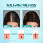 ERHAIR SET ANTI RONTOK Hairgrow Shampoo 370ml + Hair Tonic 60ml - Mencegah Rontok Hormonal | DHT Blocker | Panax Ginseng & Pumpkin Seed | Rekomendasi Ahli Dermatologi