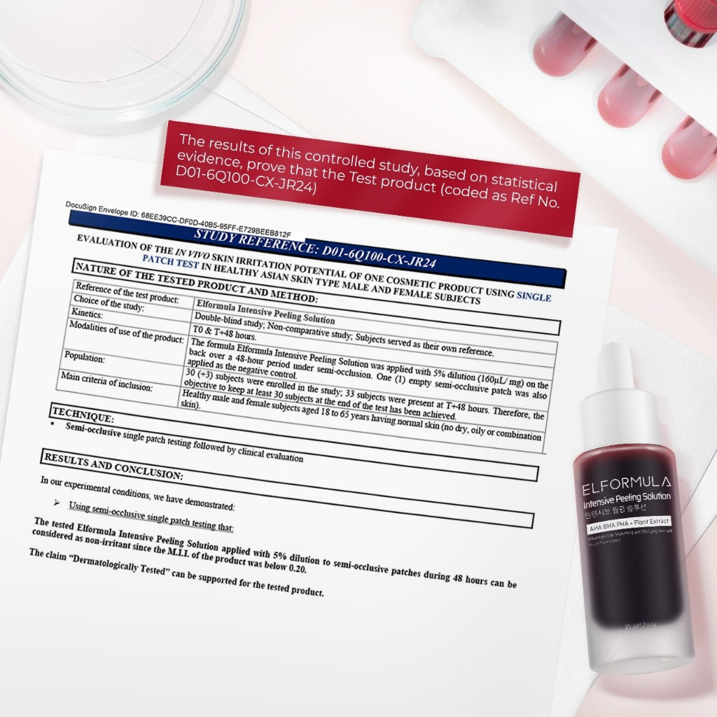 ELFORMULA Bundle 2in1 - Intensive Peeling Solution + CeraHydro Barrier Repair Moisture Gel