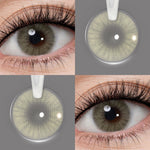 [-1.00~-6.00] Softlens Minus 14.2mm Brown Gray Green No Ring Softlens Natural 1 Years Use