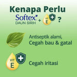 Softex Daun Sirih Pembalut Wanita Wing Malam 29 cm 24 pcs