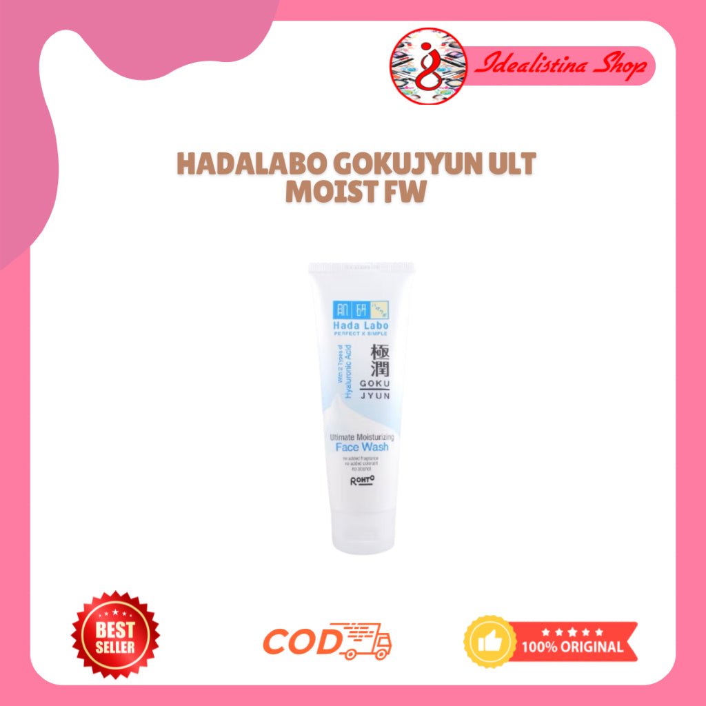 HADA LABO GOKUJYUN ULTIMATE MOIST FACE WASH