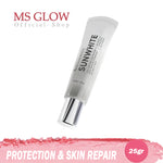 MS GLOW SUNWHITE SPF 50 PA+++ SUNSCREEN KEMASAN BARU