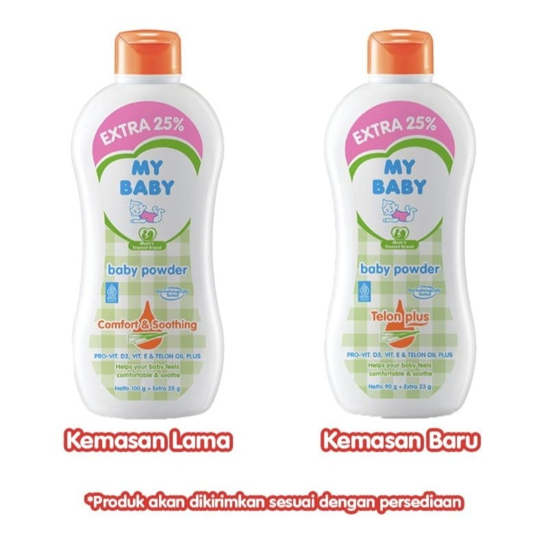 My Baby Bedak Bayi Telon Plus 90 + 23 g