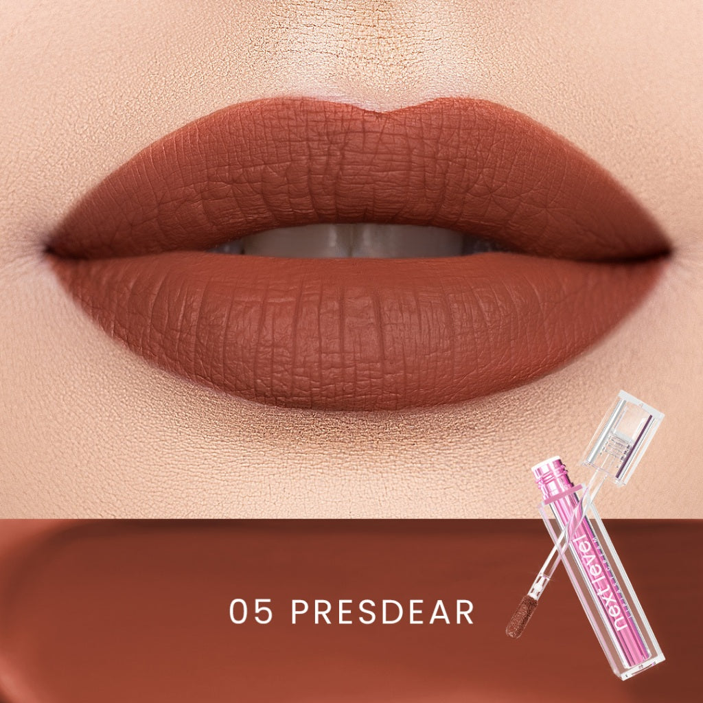 Hanasui Next Level Liplast Cream - Liplast Cream Tahan Lama Pigmented Matte Finish Maximum Coverage Ringan