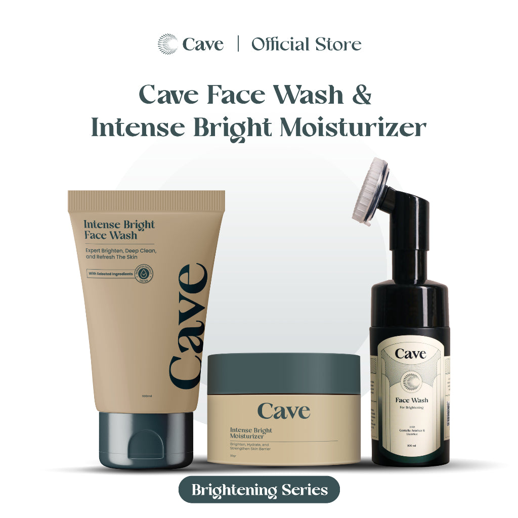 Cave Face Wash & Intense Bright Moisturizer