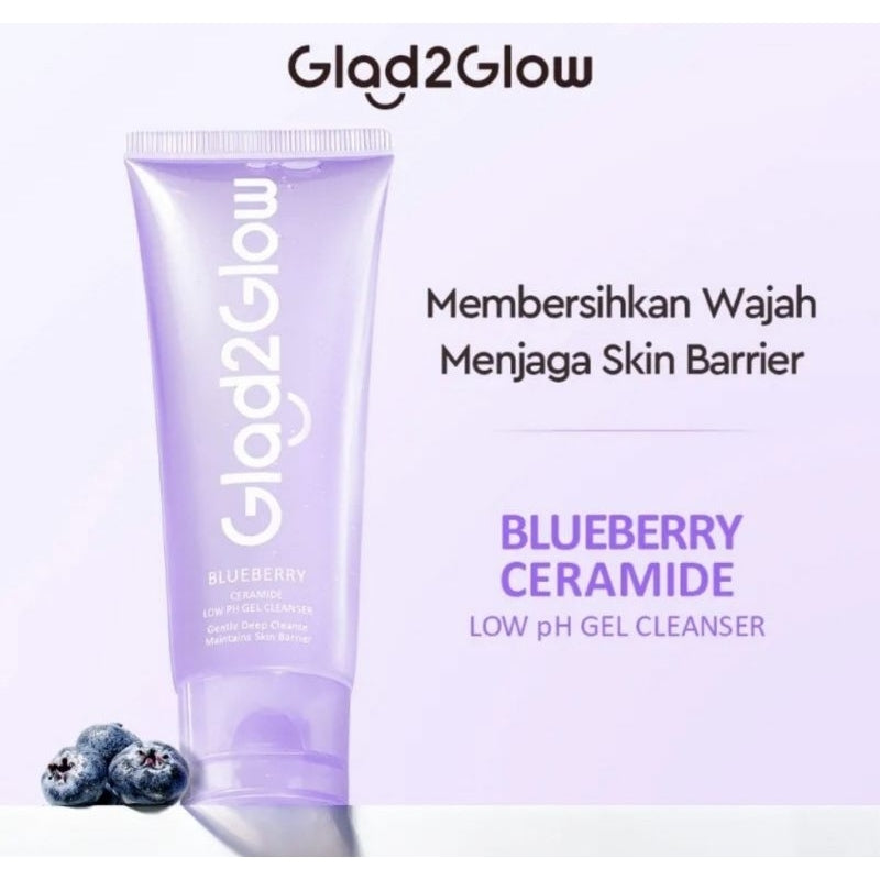 Glad2Glow Gel Pembersih Wajah 70 ml