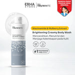 ERHA Truwhite Niacinamide & Mulberry Extract Brightening Creamy Body Wash - Sabun Pencerah Badan
