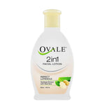 OVALE 2in1 Facial Lotion Bengkuang / Lemon / Anti Acne / 60ml 100ml 200ml - Pembersih Wajah Sekali Usap/HenecoBeauty