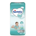 Sweety Silver Cloud Soft Popok Celana Bayi M 30 pcs