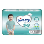 Sweety Silver Cloud Soft Popok Celana Bayi XL 24 pcs