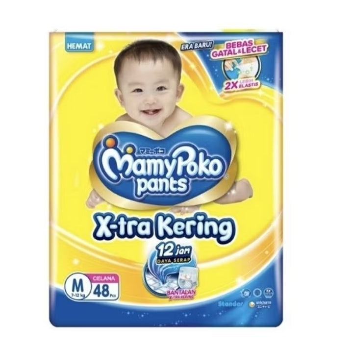 Mamy Poko X-tra Kering Popok Celana Bayi M48 pcs