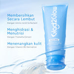 Glad2Glow Tremella Vita B5 Sensitive Calming Gel Cleanser facial wash skincare face wash sabun cuci muka cleansing balm exfoliating exfoliasi wajah sabun muka pembersih wajah Menenangkan kulit sensitif menghidrasi & menutrisi kulit g2glow official store