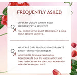 Glad2Glow Moisturizer Pelembap & Pencerah Wajah Pomegranate 30 g