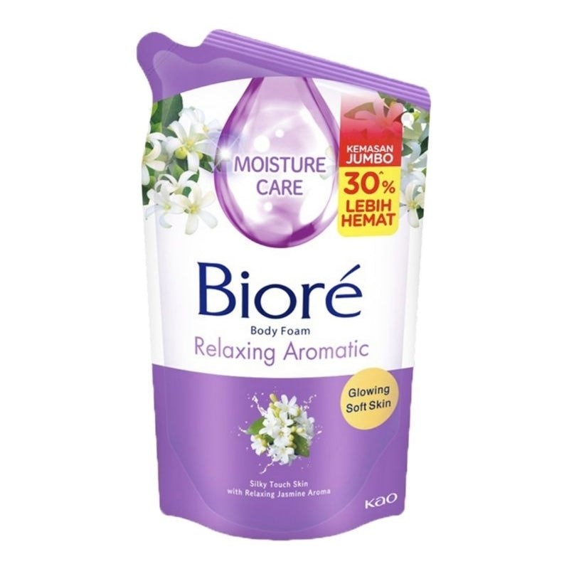 Biore Sabun Mandi Cair Relaxing Aromatic Refill 725 ml
