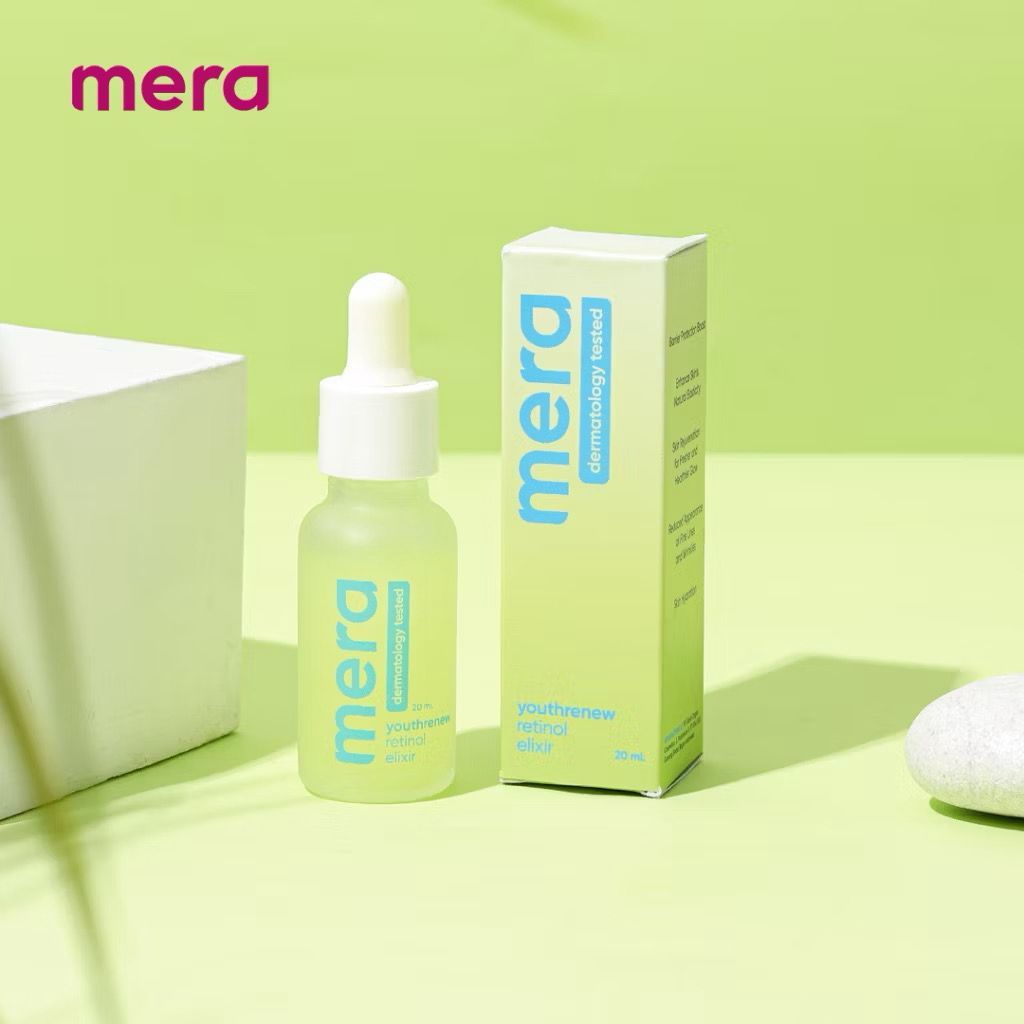 [MERA REPUBLIC] Serum Essence Wajah - Youthrenew Retinol Elixir Serum / Niacinamide Gold Glow / Acne Solution Serum