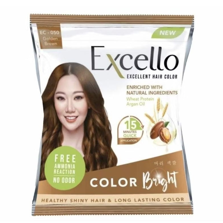 Pewarna Rambut Excello Cat Rambut 2 x 20 ml