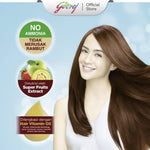 NYU Pewarna Rambut Hair Color Natural Brown 30 ml