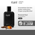 Kahf Revered Oud Eau de Parfum 100 ml Long-Lasting Fragrance (EDP) - Oud and Amber Scent  - Wangi Tahan Lama - Luxury Scent 香水