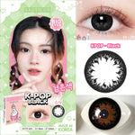 Exoticon Softlens - Black Series II | Soflens Hitam Big Eyes | Soflens Diameter 16mm