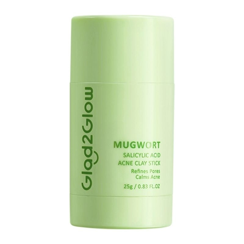 Glad2Glow Masker Wajah Clay Anti Jerawat Mugwort Stik 25 g