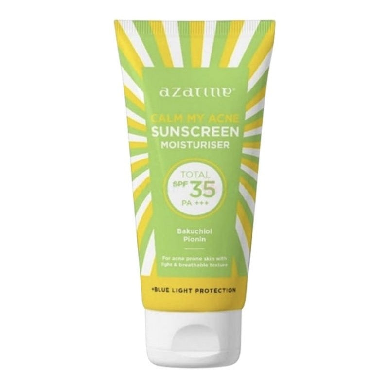 Azarine Calm My Acne Sunscreen Moisturiser Pelembap Wajah SPF 35 40 g