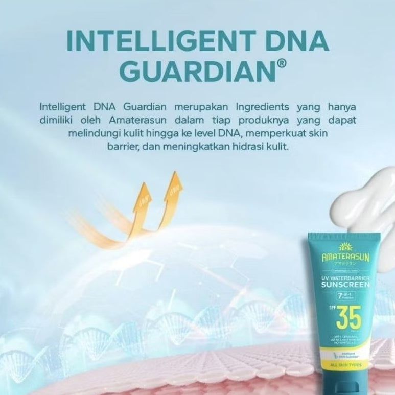 Amaterasun UV Waterbarrier Sunscreen Wajah SPF 35 40 g