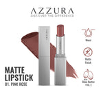 Azzura Lipstick Matte 3g - 8 Warna Menarik