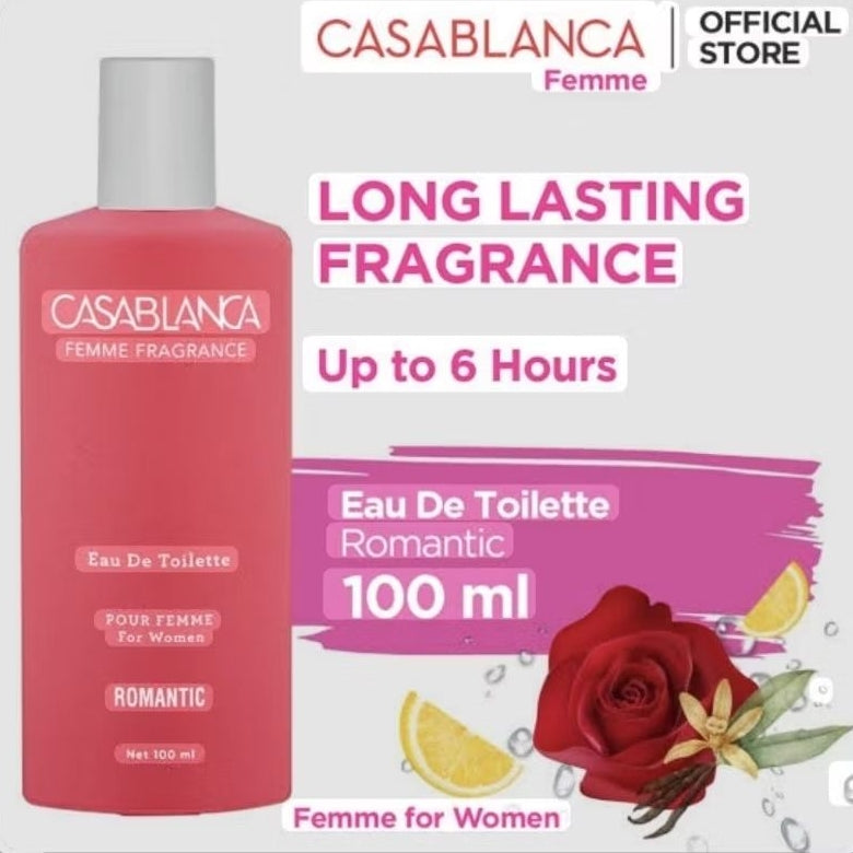 Casablanca Femme Eau de Toilette Wanita 100 ml